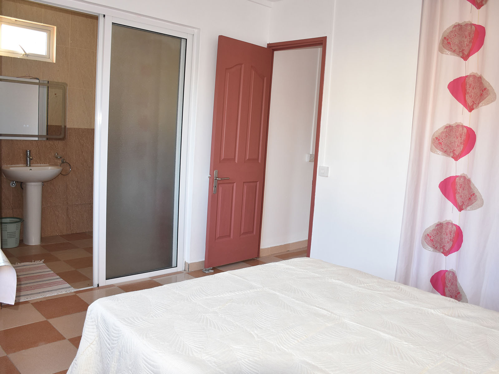 room and bathroom